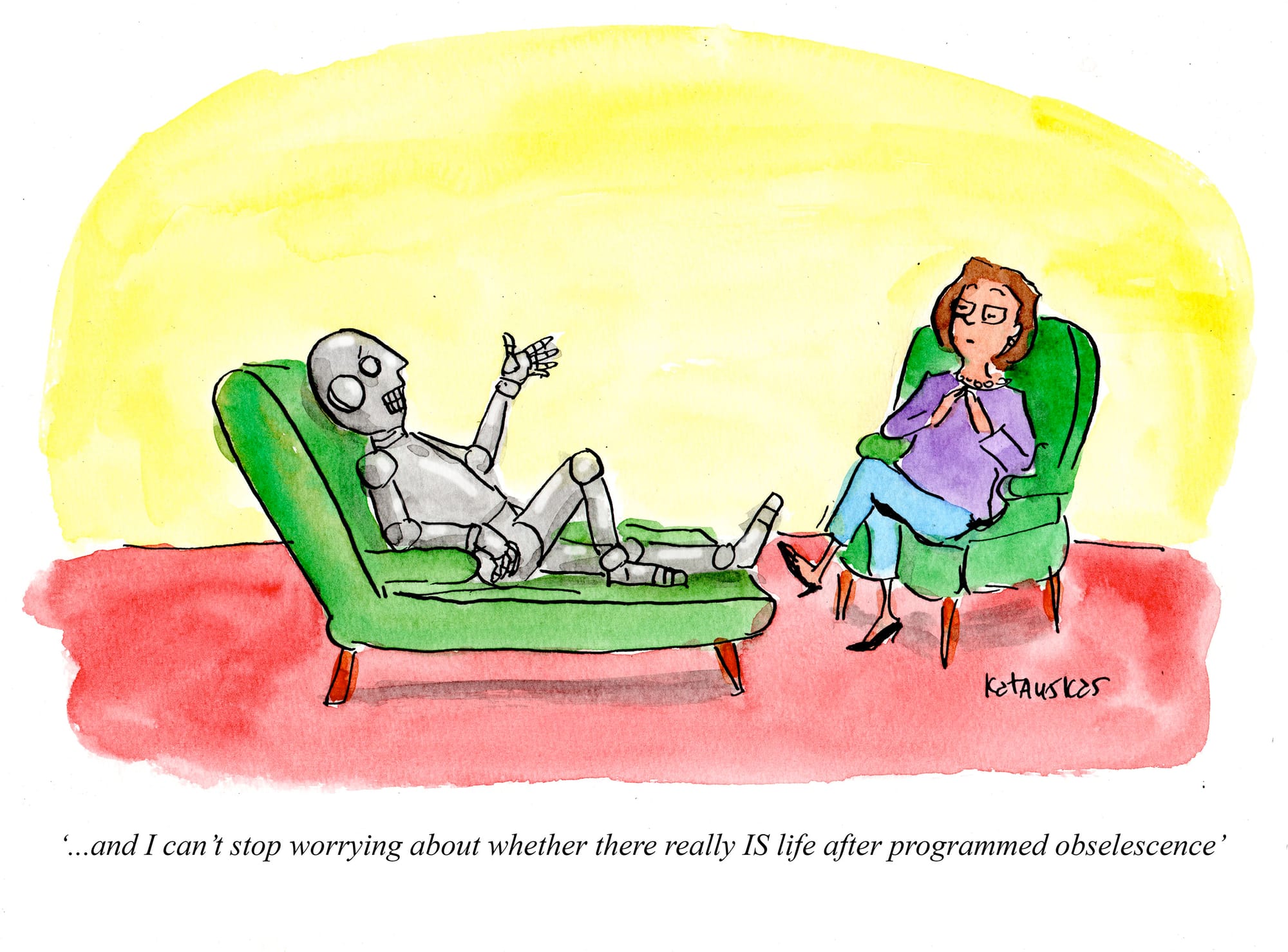 Spare a thought for the robots...
