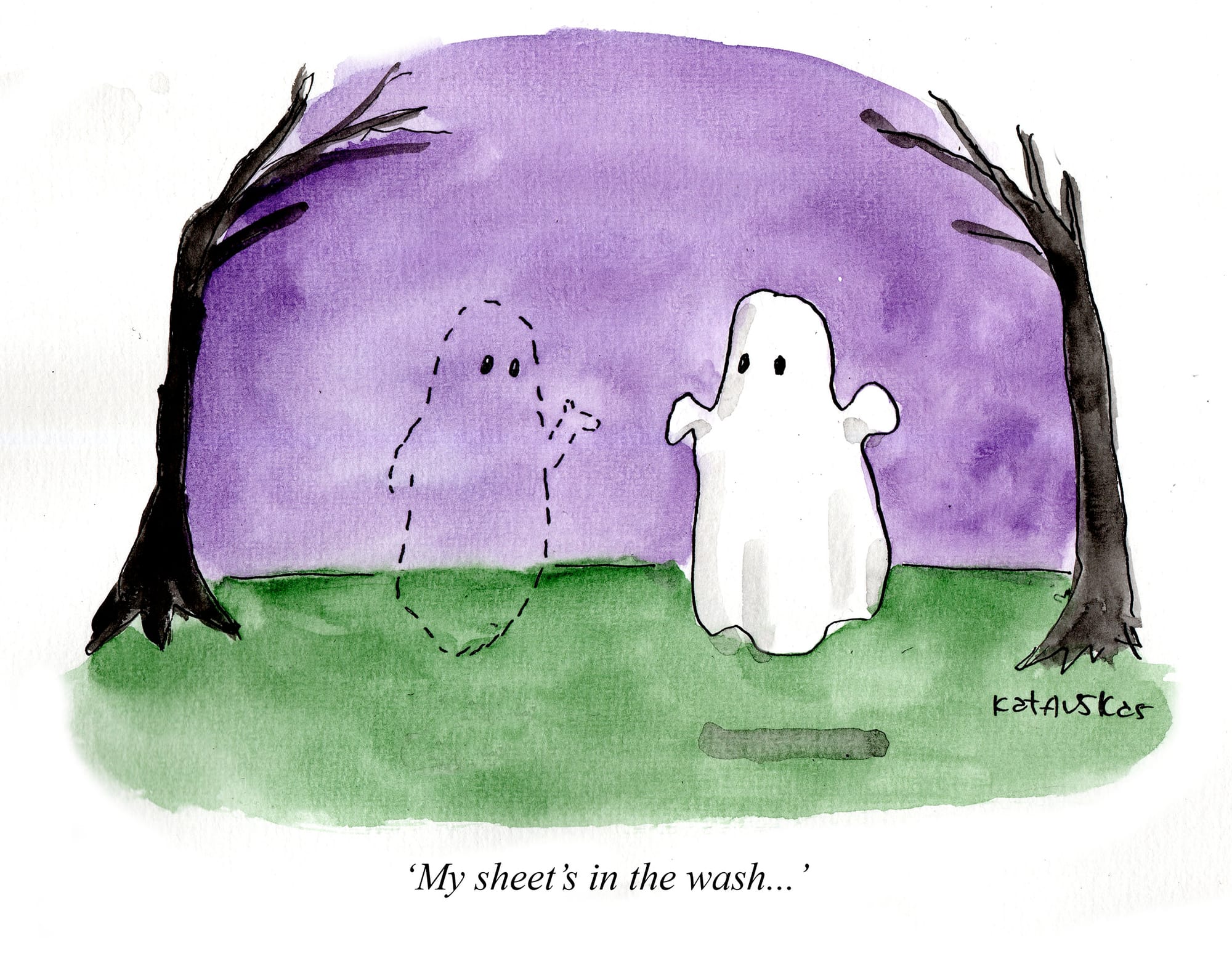 The Ghost comes clean...