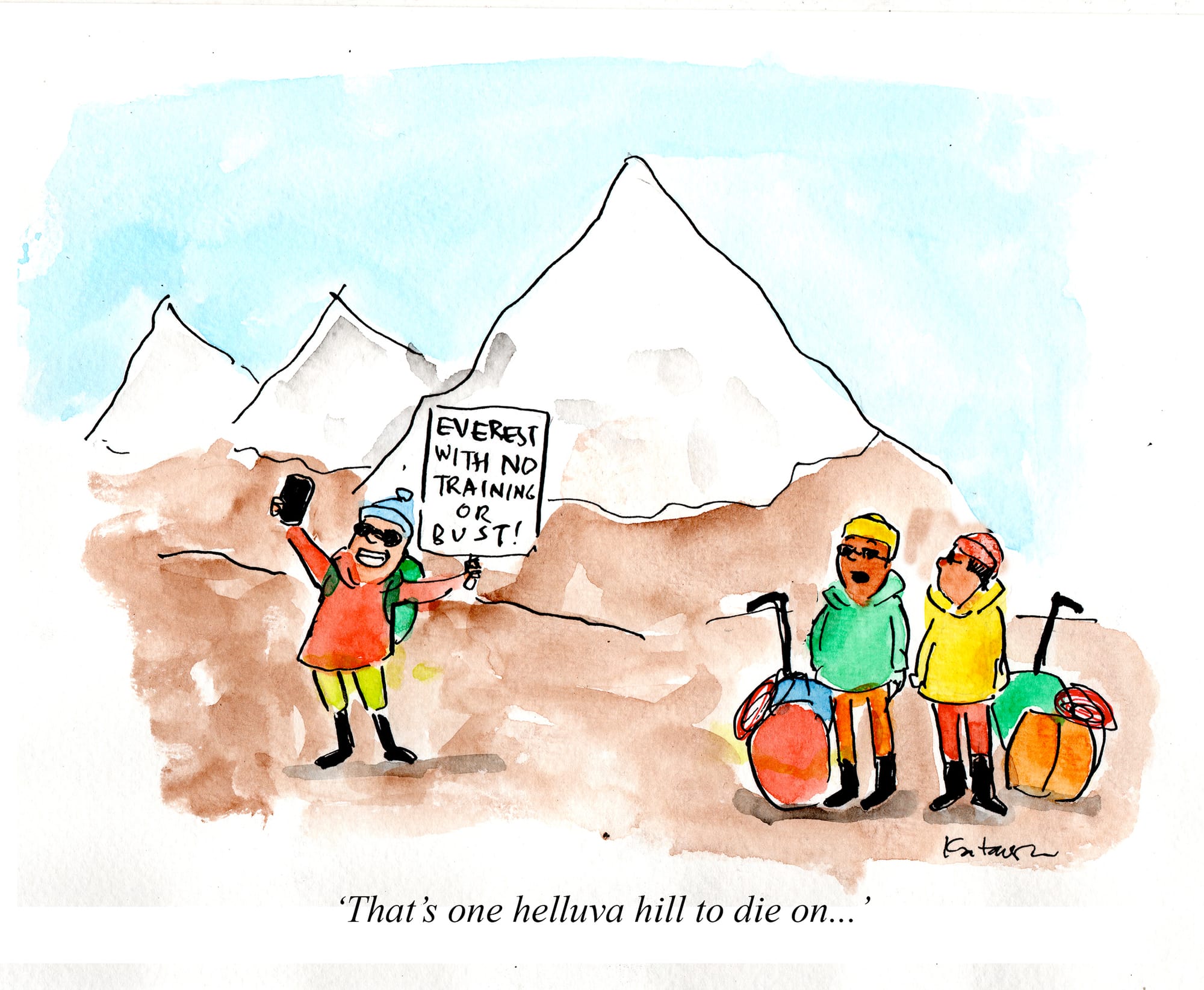 Go tell it on the mountain...