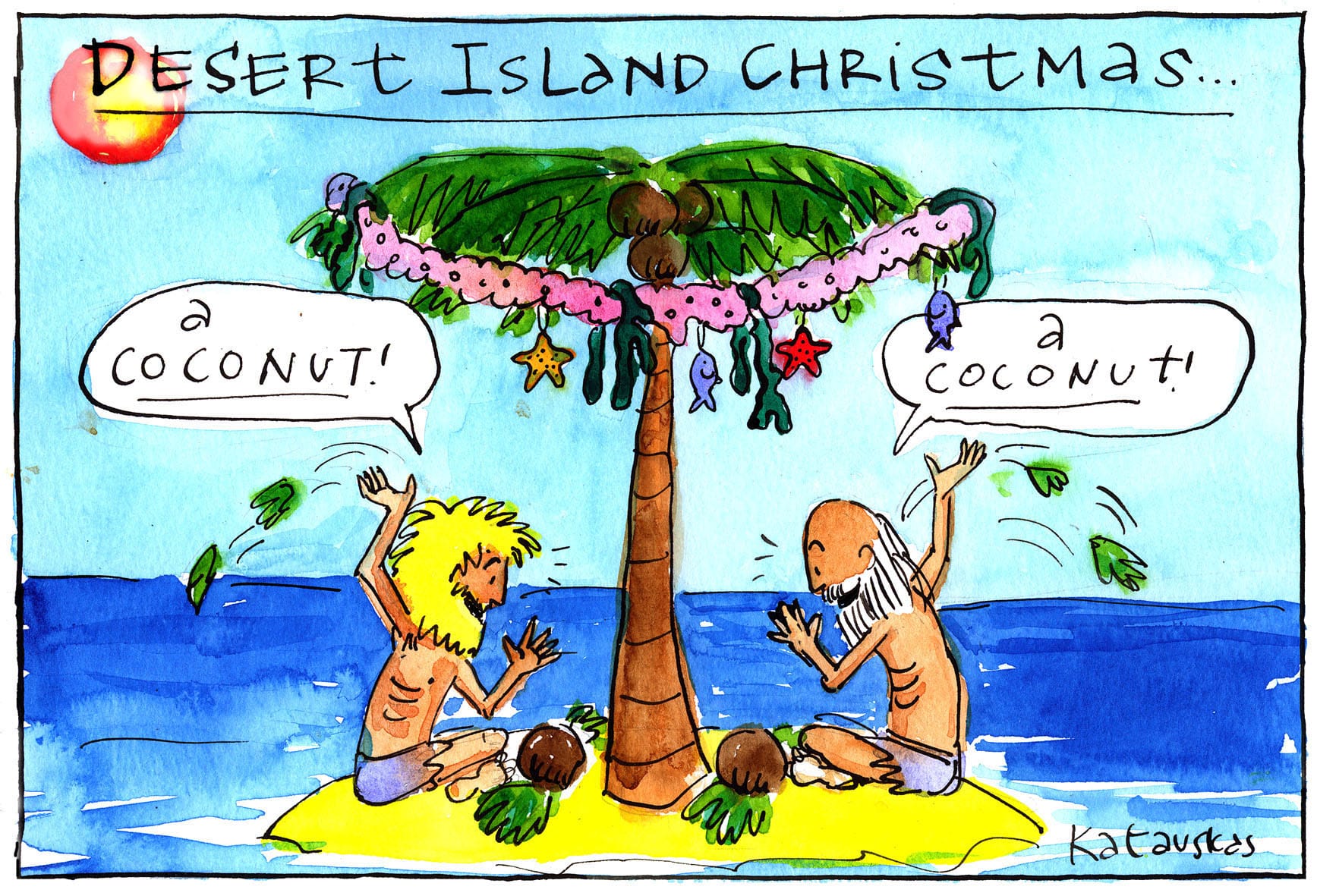 It's a DESERT ISLAND FRIDAY