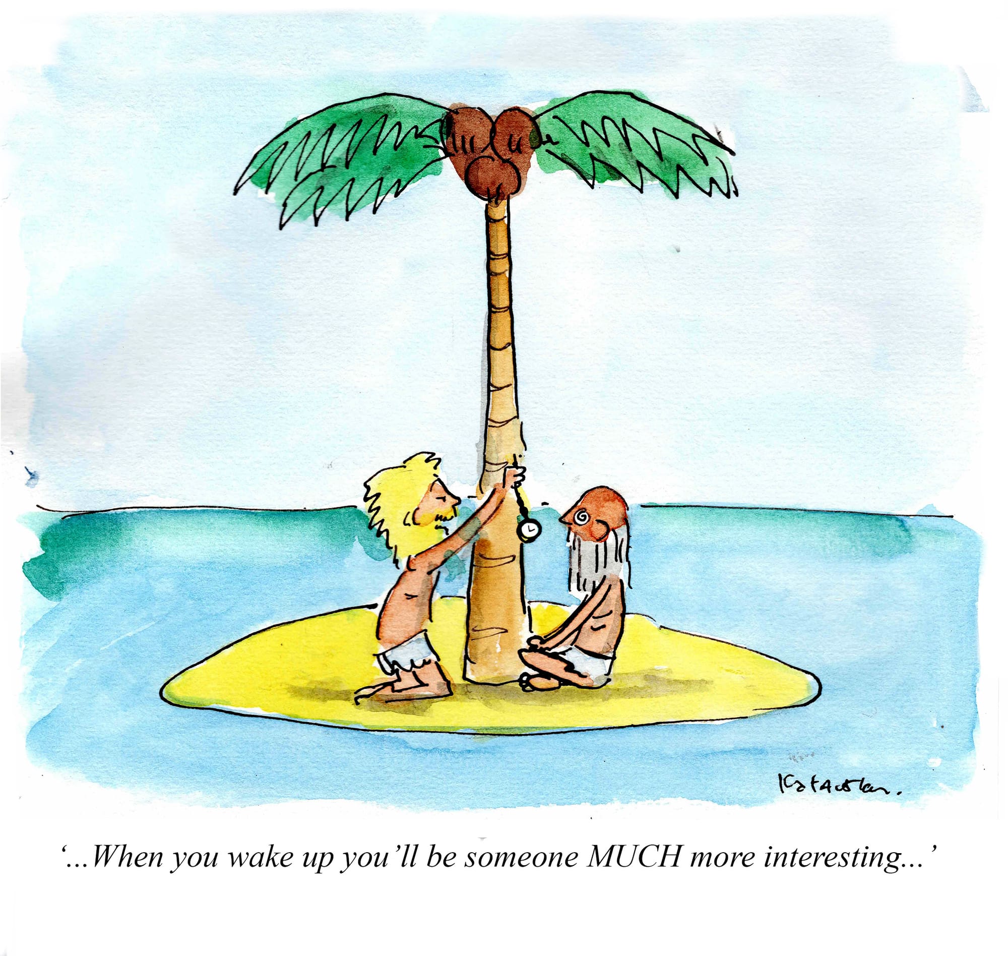 Our final cartoon for Hypnosis Week...