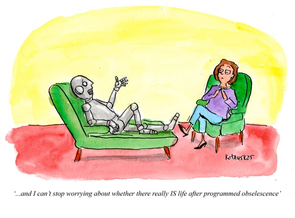 Spare a thought for the robots...