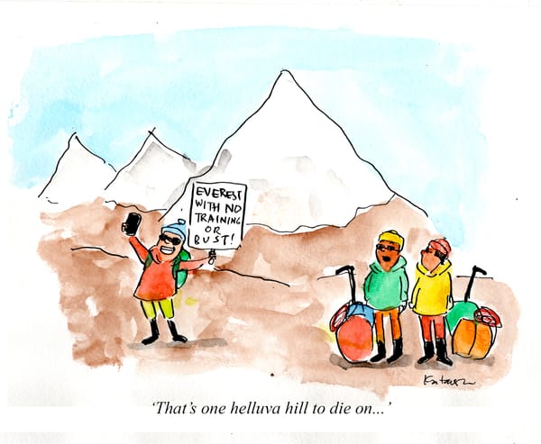 Go tell it on the mountain...