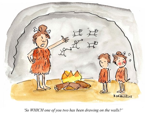 It's CAVEPEOPLE week at Inklings...