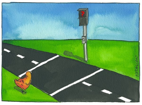 This week's theme is Life's Great Questions...