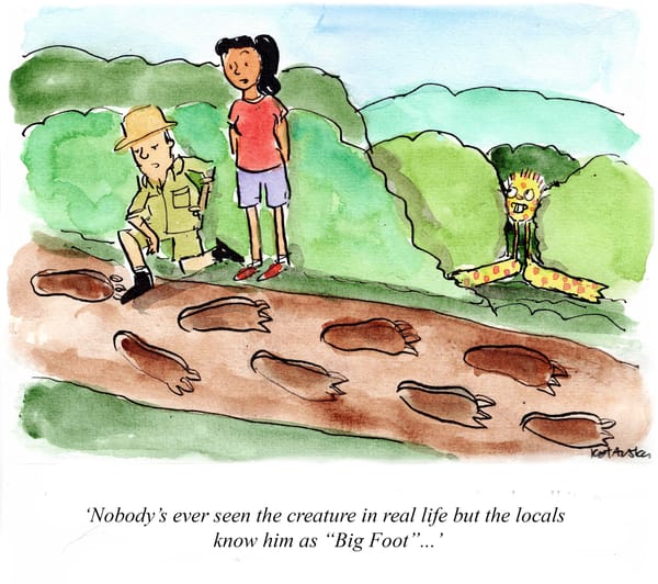 It's another mythical monster...