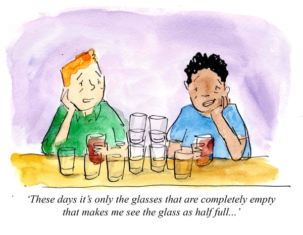 Is the state of the world driving you to drink?